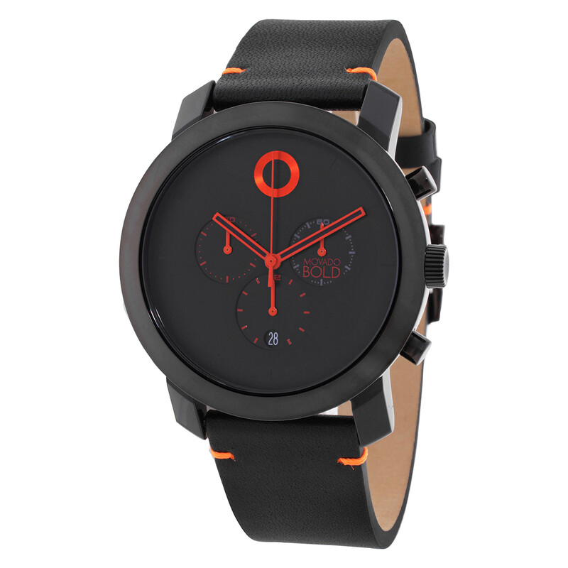 エンバイロメント・ヘルス・アンド・サステナブル・ディベロップメント Movado Trend Impulse Chronograph Quartz Black Dial Men's Watch