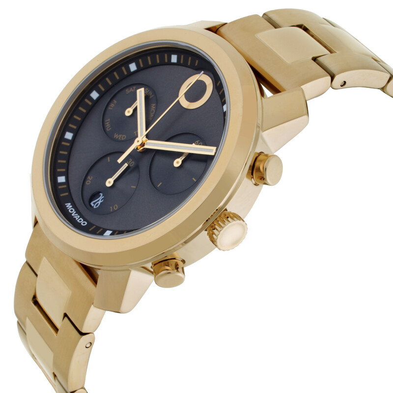 Movado Trend Propel Chronograph Quartz Brown Dial Men's Watch 3601352 ...