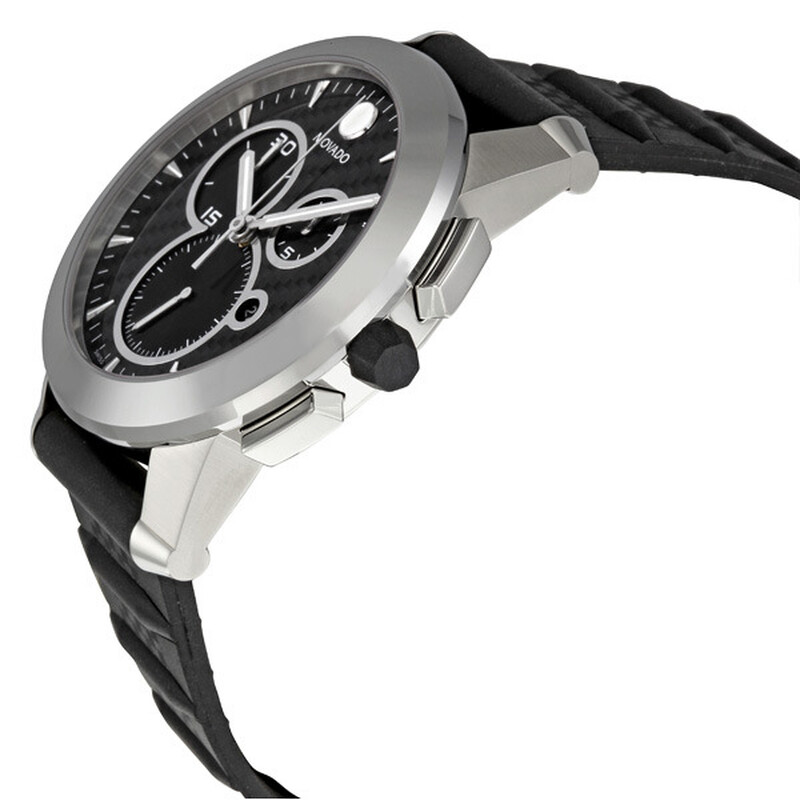 Movado Vizio Anthracite Dial Men's Watch 0606082 - Watches, Vizio