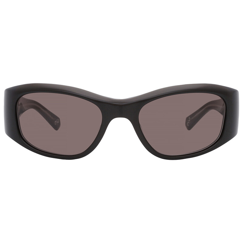 Mr. Leight ALOHA DOC S Lava Oval Men's Sunglasses ML2035 BK-GM
