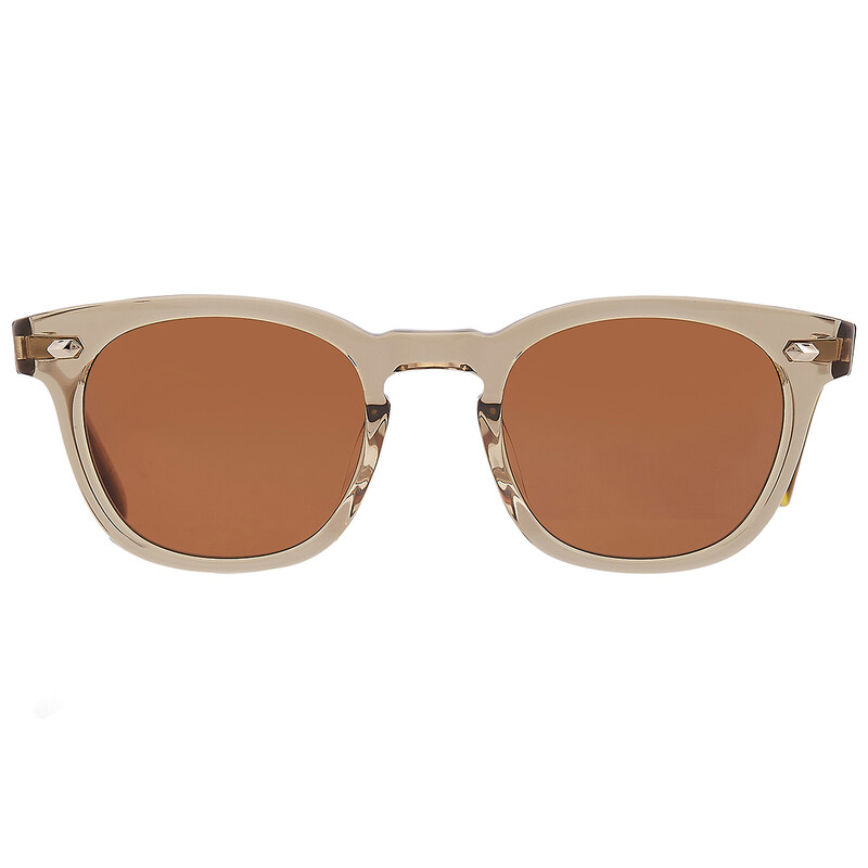 Mr. Leight HANALEI S Kona Brown Oval Sunglasses ML2022 OI-WG