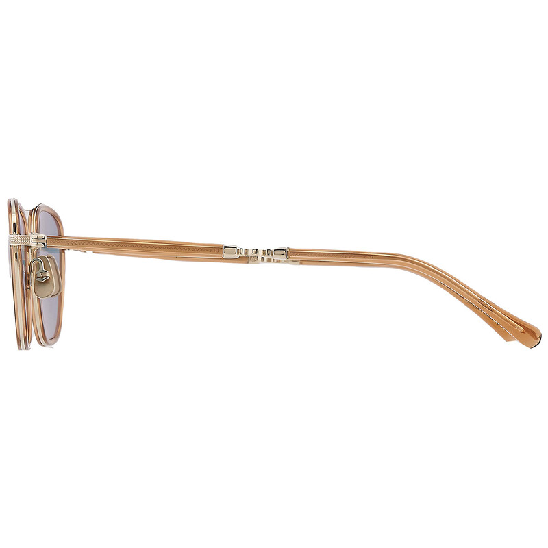 Mr. Leight PRICE S Pure Blue Pilot Titanium Sunglasses ML4026 TOP