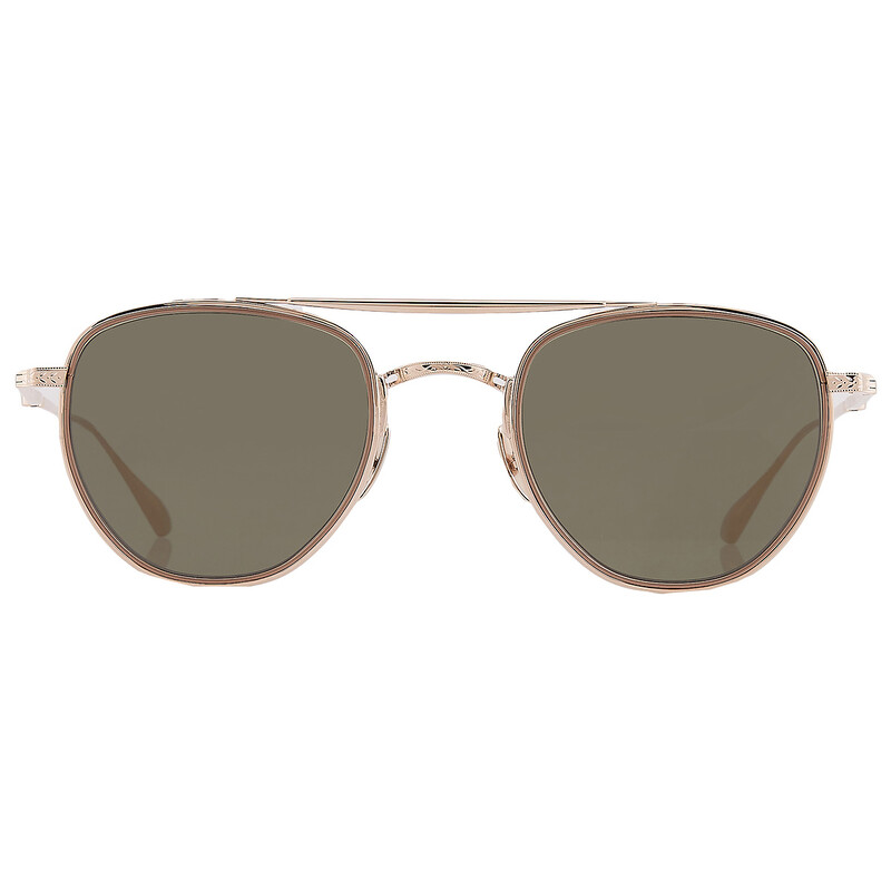 Mr. Leight ROKU II S Green Pilot Titanium Sunglasses ML4015 12KG