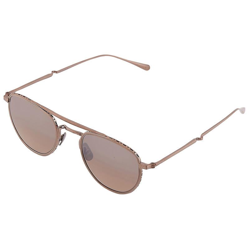 Mr. Leight ROKU II S Smokey Pilot Titanium Sunglasses ML4015 BBZ