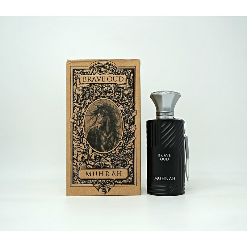 Muhrah Men's Brave Oud EDP Spray 3.4 oz Fragrances 6947312104160
