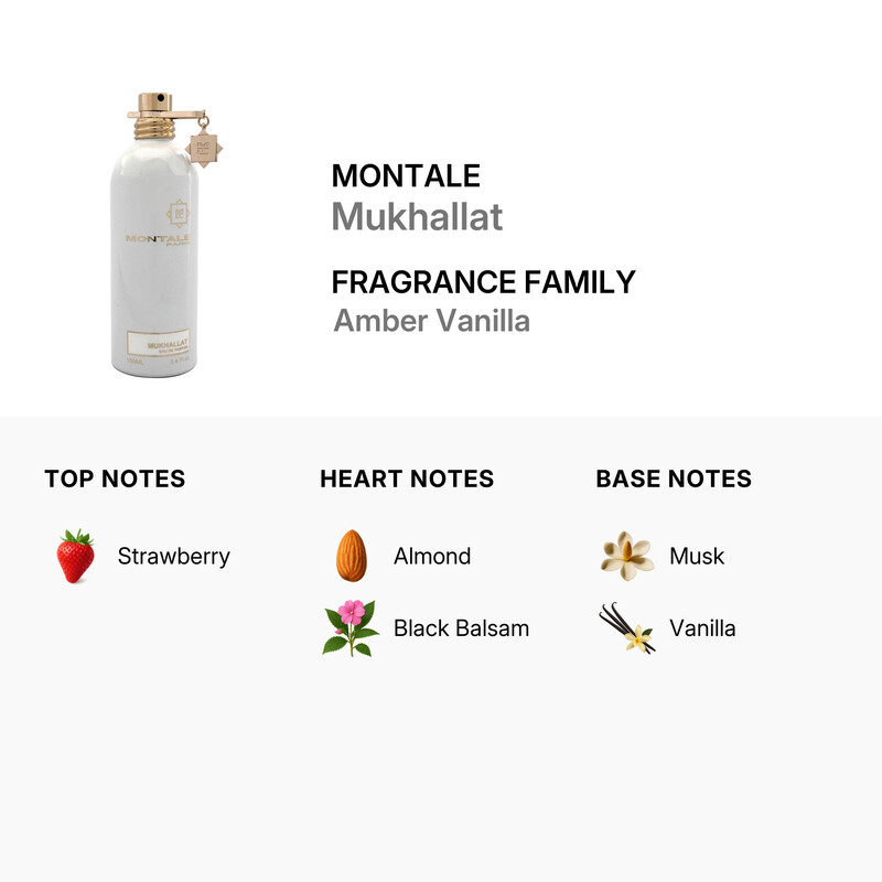 Montale Mukhallat / Montale EDP Spray 3.4 oz (100 ml) (u