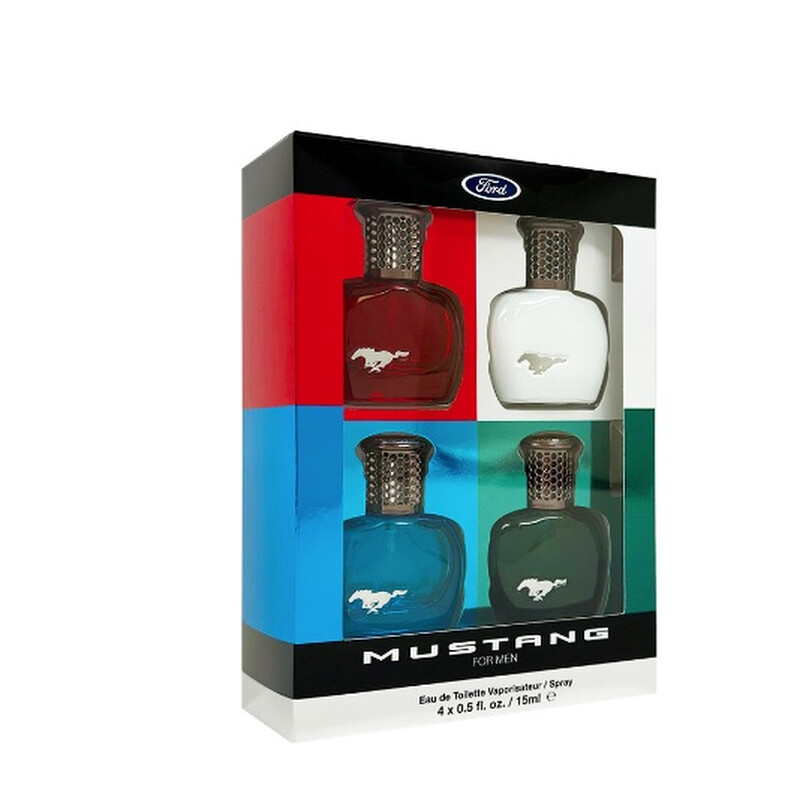 Mustang Men's Mini Set 4 oz Gift Set Fragrances 849017012237