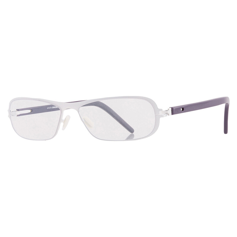 Mykita Demo Rectangular Unisex Eyeglasses CONCORD-HANLEY-EDELWEISS
