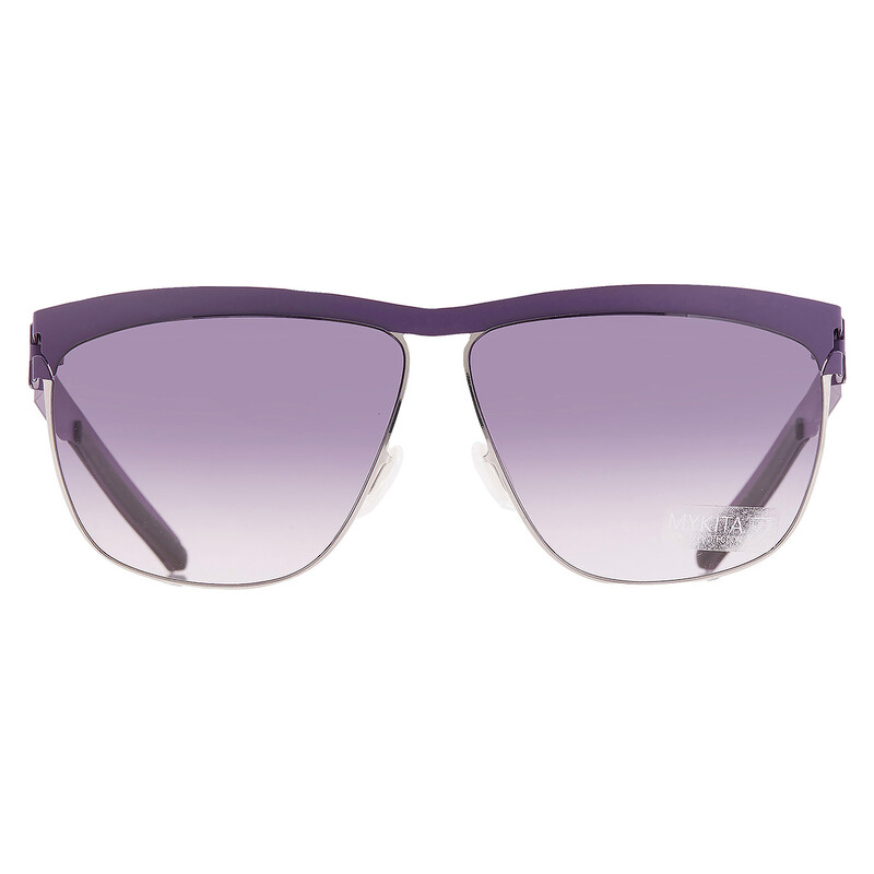 Mykita NO1 SUN-XENIA-SILVER VIOLET Violet Gradient Rectangular