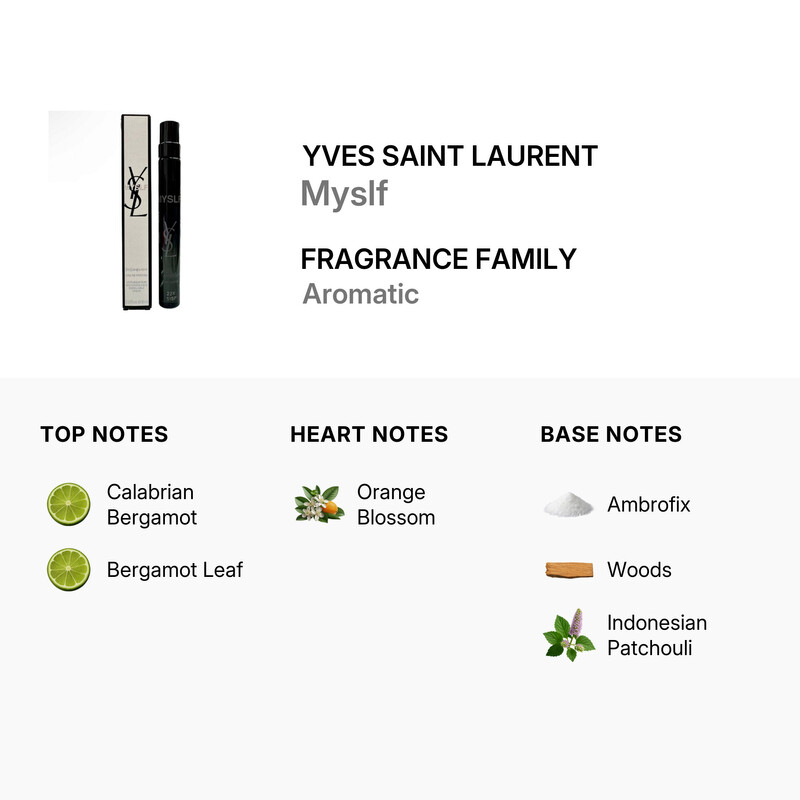 YSLページ① Yves Saint Laurent Myslf / Ysl EDP Spray Mini Refillable 0.33 oz