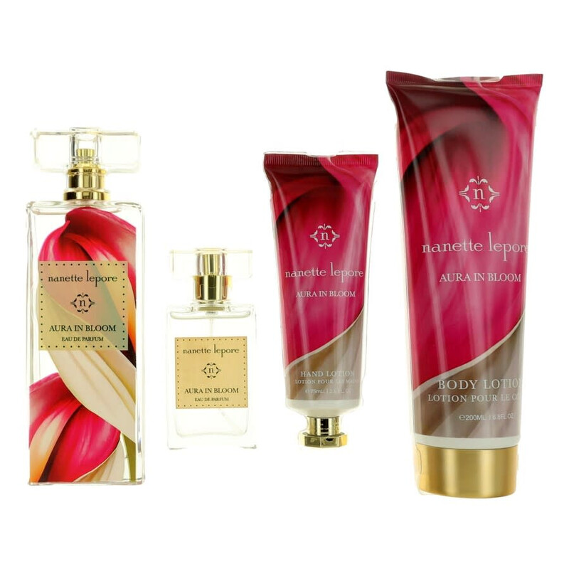 Nanette Lepore Ladies Aura In Bloom Gift Set Fragrances
