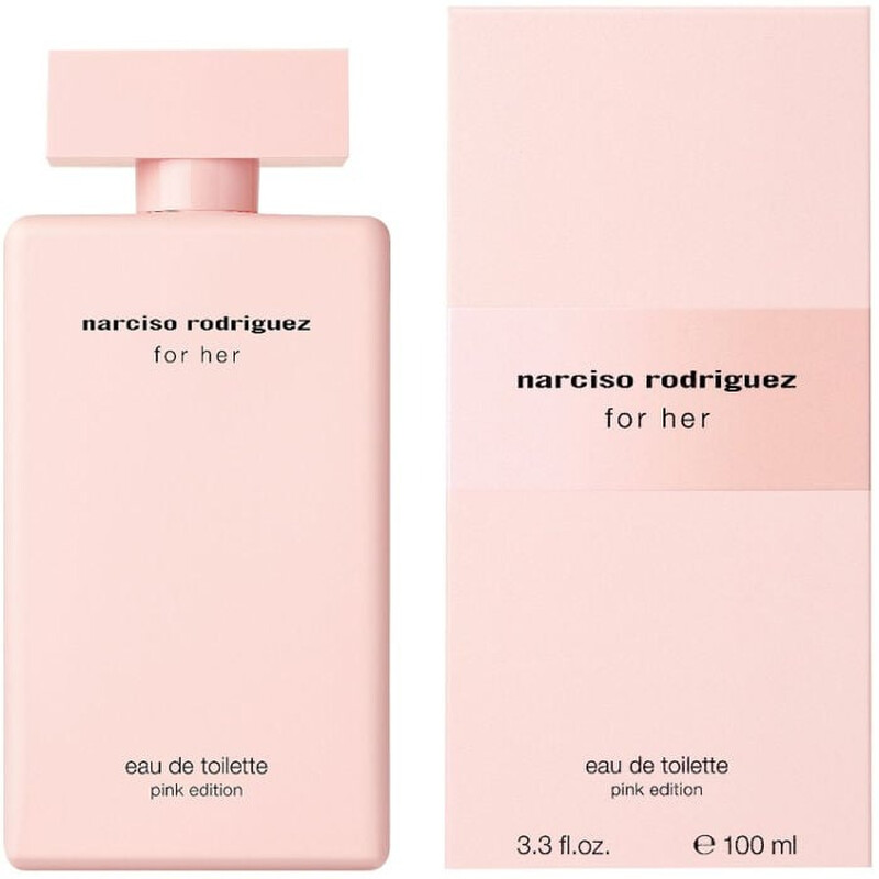 Narciso Rodriguez Ladies For Her Pink Edition EDT Spray 3.3 oz