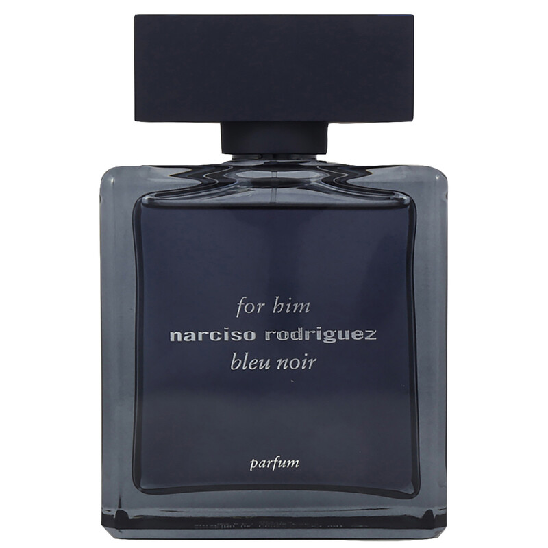 tobacco noir cologne blue bottle Narciso Rodriguez Men's Bleu Noir Parfum 3.38 oz Fragrances 3423222056070