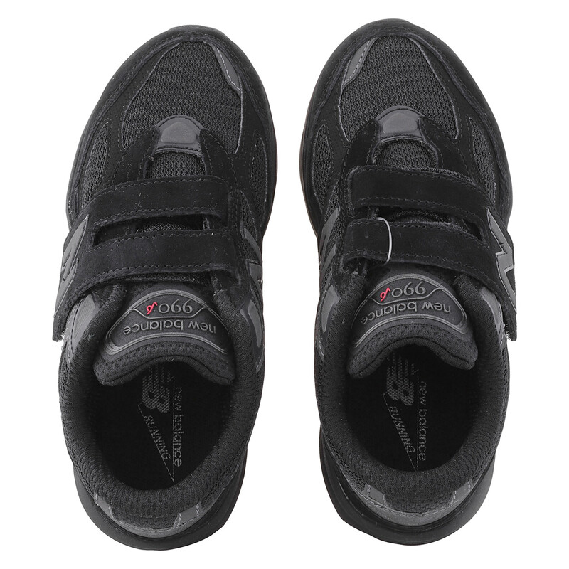 New Balance Kids 990 Hook and Loop Sneakers, Size 2 PV990BB6