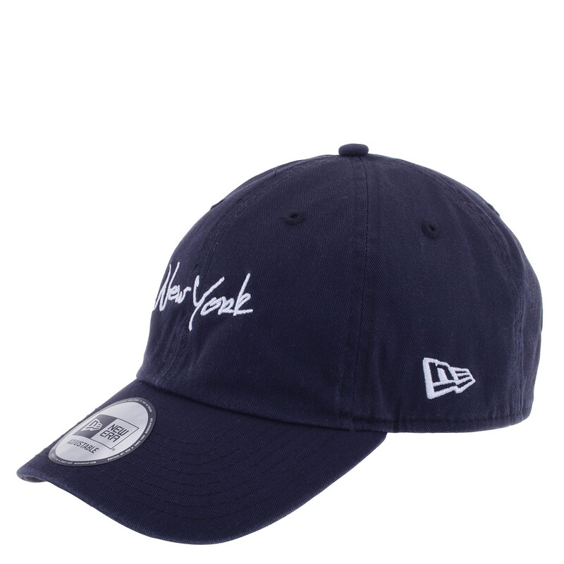 New Era Navy New York Script Classic Cap 70782544-NAVY