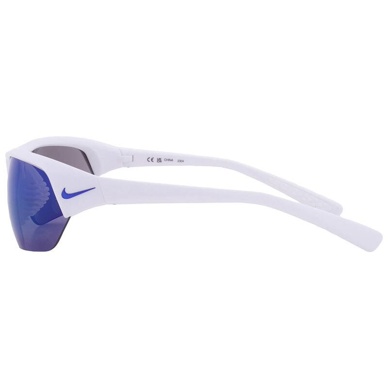 Nike Blue Mirror Wrap Men's Sunglasses NIKE SKYLON ACE FQ4683 104