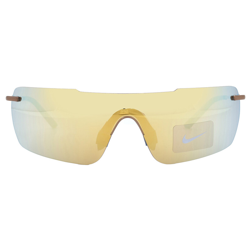 Nike Brown Shield Unisex Sunglasses NIKE MERIDIAN M CU6569 200 57