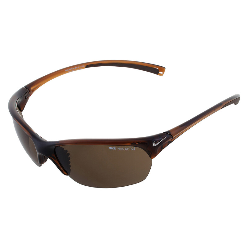 サングラス+メガネ NIKE VISION EV0390 026 Skylon Nike SKYLON ACE Matte Obsidian MAX Optics Dark Blue Lens Sunglass