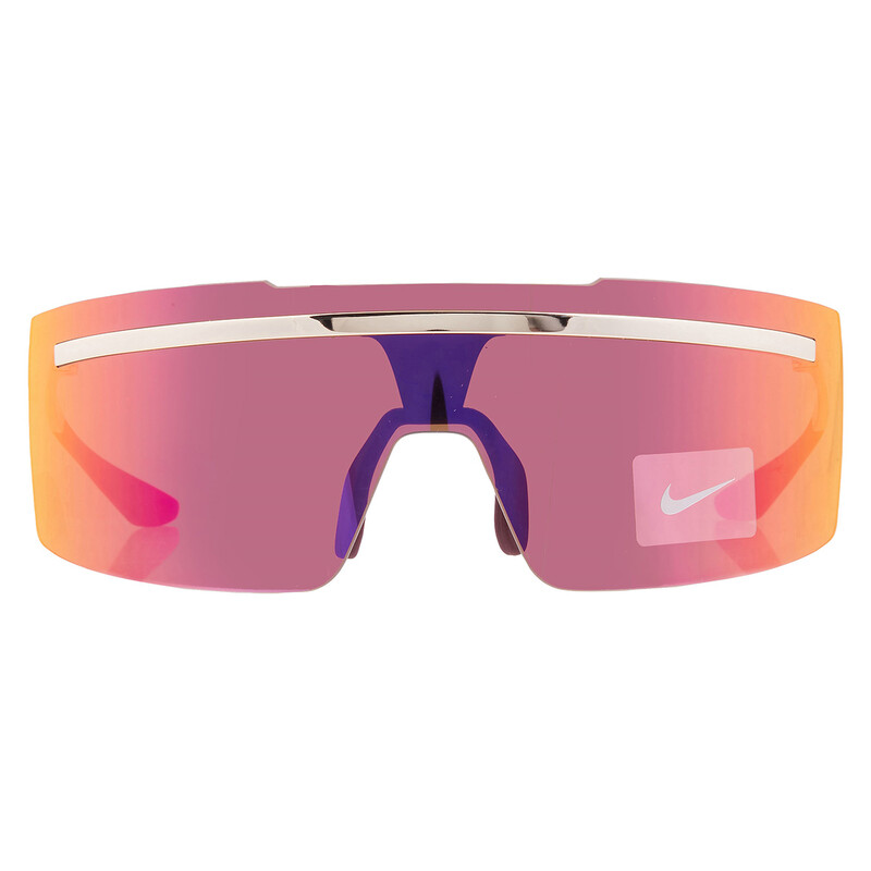 Nike Crimson Mirror Shield Unisex Sunglasses NIKE ECHO SHIELD M