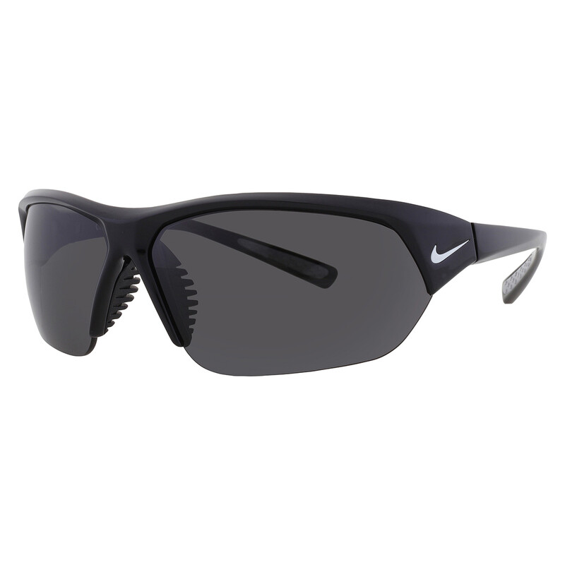 NWT Nike SKYLON ACE FQ4683 Matte Black Shield 69mm Sunglasses Nike Unisex Sunglasses Matte Black Sport Wraparound Frame  main image 4