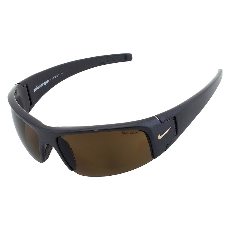 Nike Polarized Brown Wrap Unisex Sunglasses DIVERGE P EV0327 027