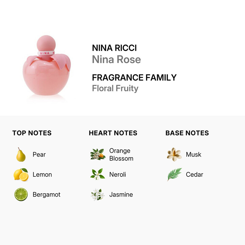 Nina Ricci - Nina Rose Eau De Toilette Spray 50ml/1.7oz