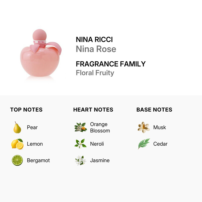 Nina Ricci - Nina Rose Eau De Toilette Spray 80ml/2.7oz