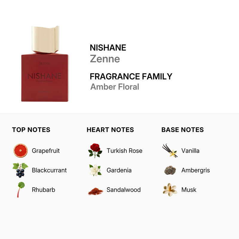 Nishane Men's Zenne Extrait de Parfum Spray 1.7 oz Fragrances