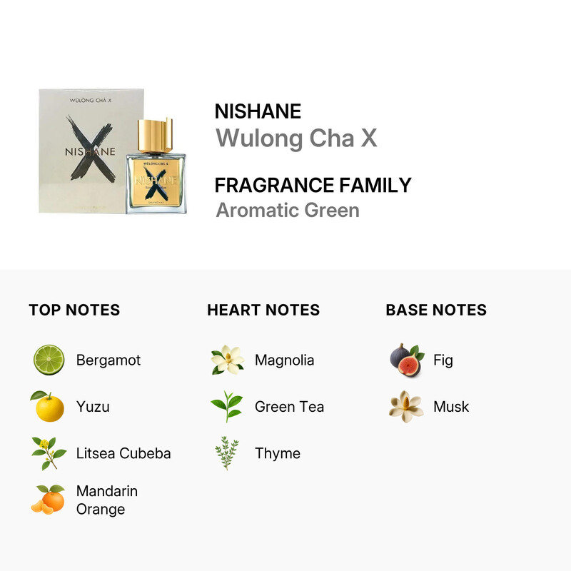Nishane Wulong Cha X エクストラパルファム WŪLÓNG CHÁ X - NISHANE