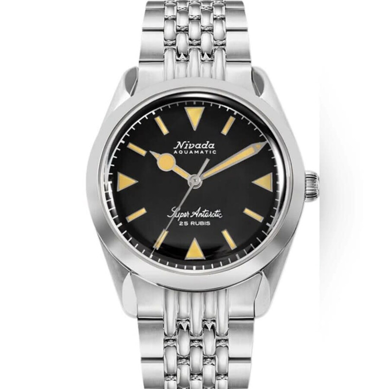 Nivada Grenchen Super Antarctic Automatic Black Dial Men s Watch nivada-grenchen-super-antarctic-automatic-black-dial-men-s-watch
