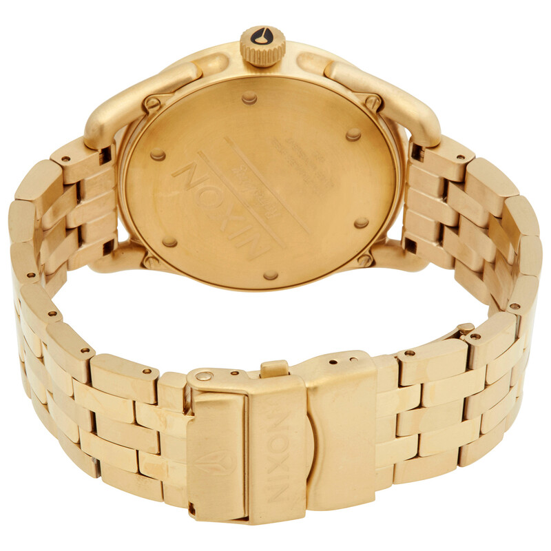 S*.様 ニクソン NIXON クォーツ 腕時計 C39 SS レディース Nixon C39 SS All Gold Quartz Black Dial Men's Watch A950-510-00