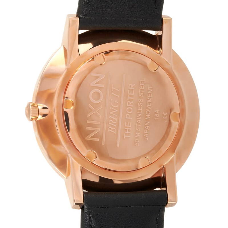 Nixon Porter Quartz Black Dial Men display picture 1