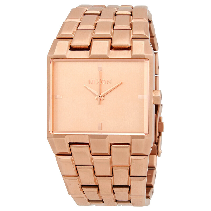 Nixon Ticket II All Rose Gold Quartz Men's Watch A1262-897-00