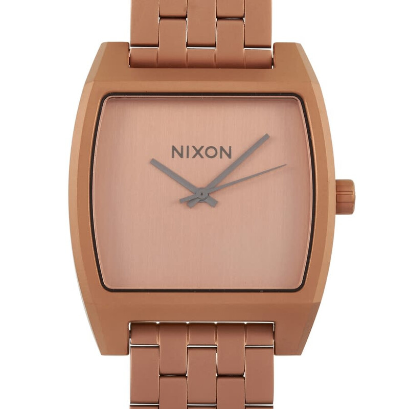 Nixon Time Tracker Quartz Rose Dial Men's Watch A1245-3165-00
