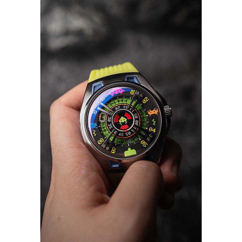 Nubeo Oao Black Dial Men's Watch NB-6099-SI-01 194595064056 - Watches ...