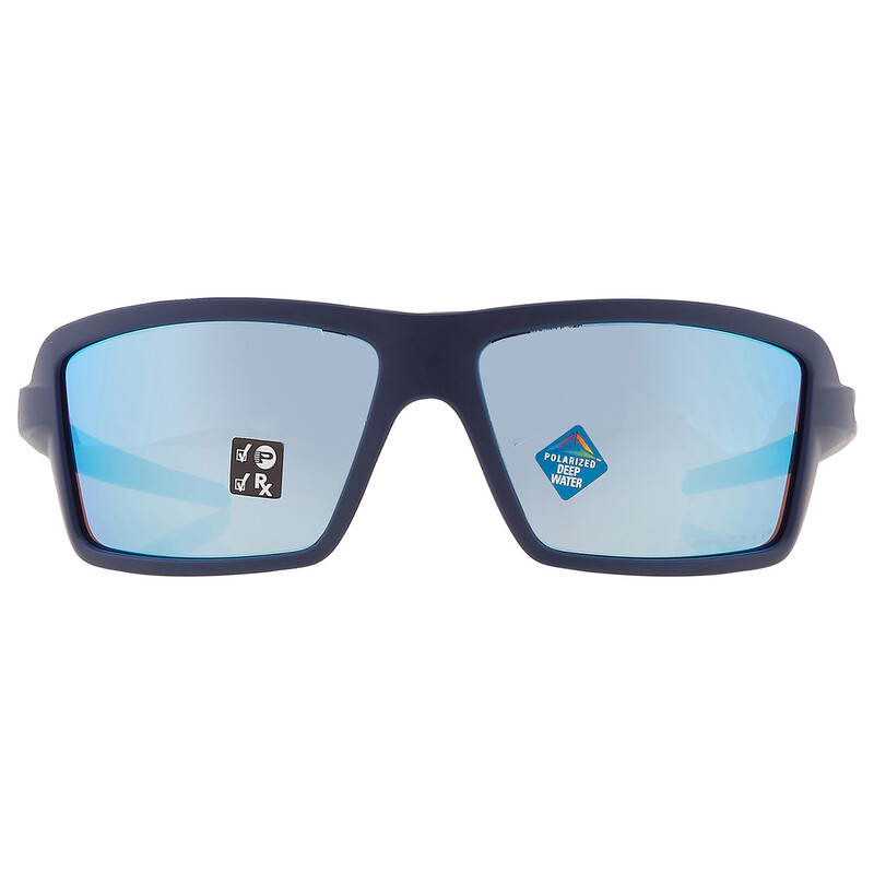Oakley Cables Prizm Deep Water Polarized Wrap Men's Sunglasses