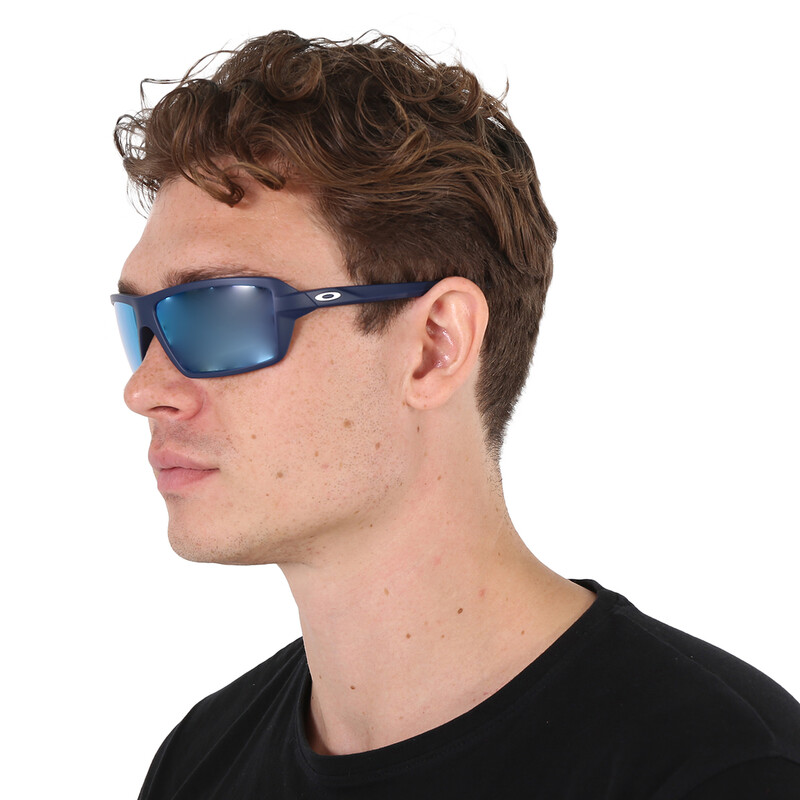 Oakley Cables Prizm Deep Water Polarized Wrap Men's Sunglasses