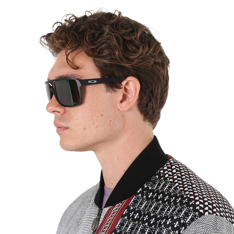 Oakley Castel Prizm Black Polarized Rectangular Men's Sunglasses