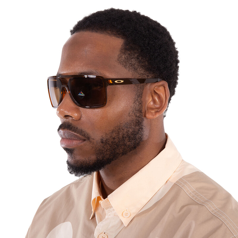 Oakley Castel Prizm Bronze Rectangular Men's Sunglasses OO9147