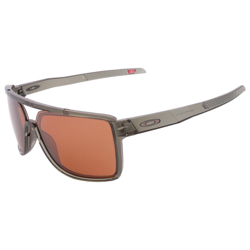 ⸝⸝o̴̶̷̥᷅ ̫ o̴̶̷̥᷅⸝⸝ Oakley Castel Prizm Tungsten Polarized Rectangular Men's