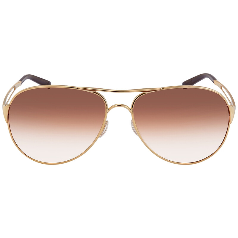 Oakley Cohort Dark Brown Gradient Pilot Ladies Sunglasses  display picture 2