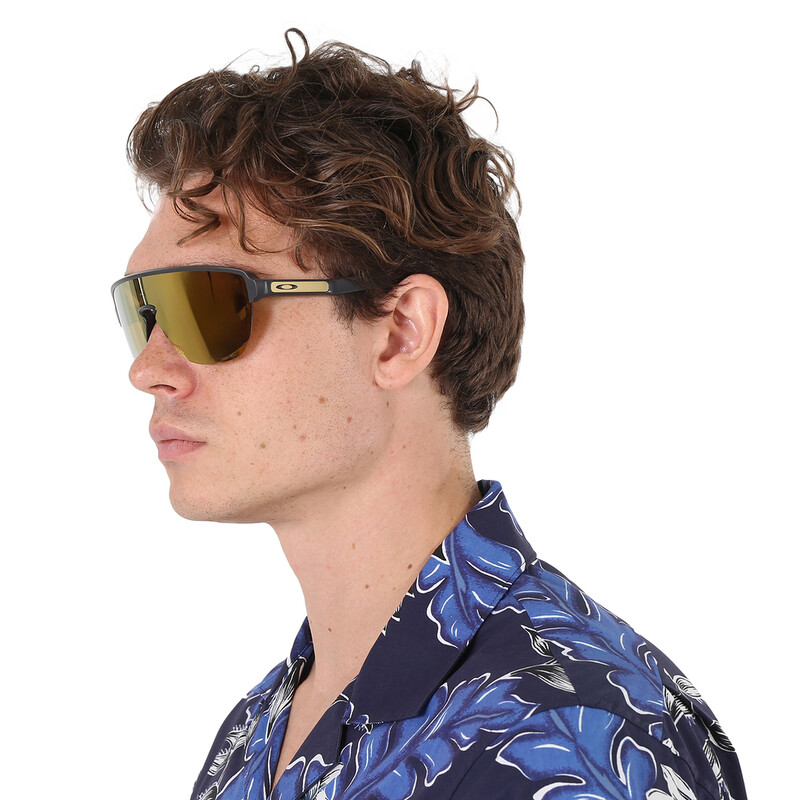 Oakley Corridor 24K Iridium Mirrored Shield Men's Sunglasses