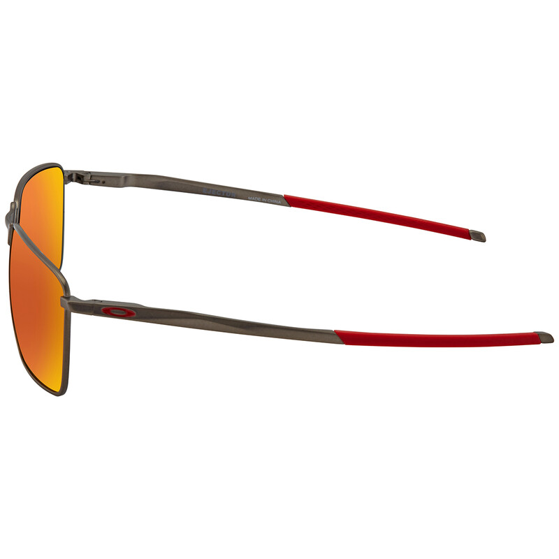 Oakley Ejector Prizm Ruby Square Men's Sunglasses OO4142 414202 58