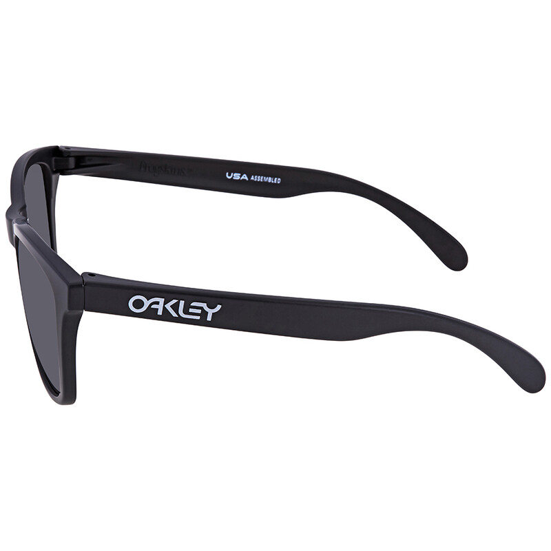 Oakley Frogskins Prizm Black Polarized Square Unisex Sunglasses