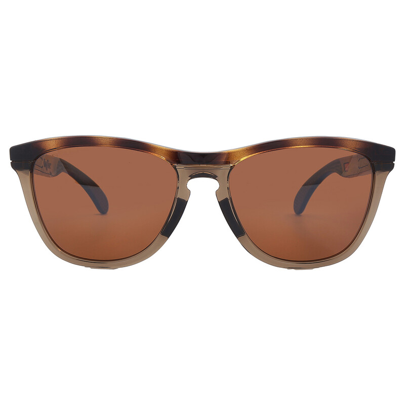 OAKLEY Frogskins サングラス TALEX ラスターブラウン Frogskins™ Range XL (Low Bridge Fit) Prizm Black Lenses, Matte
