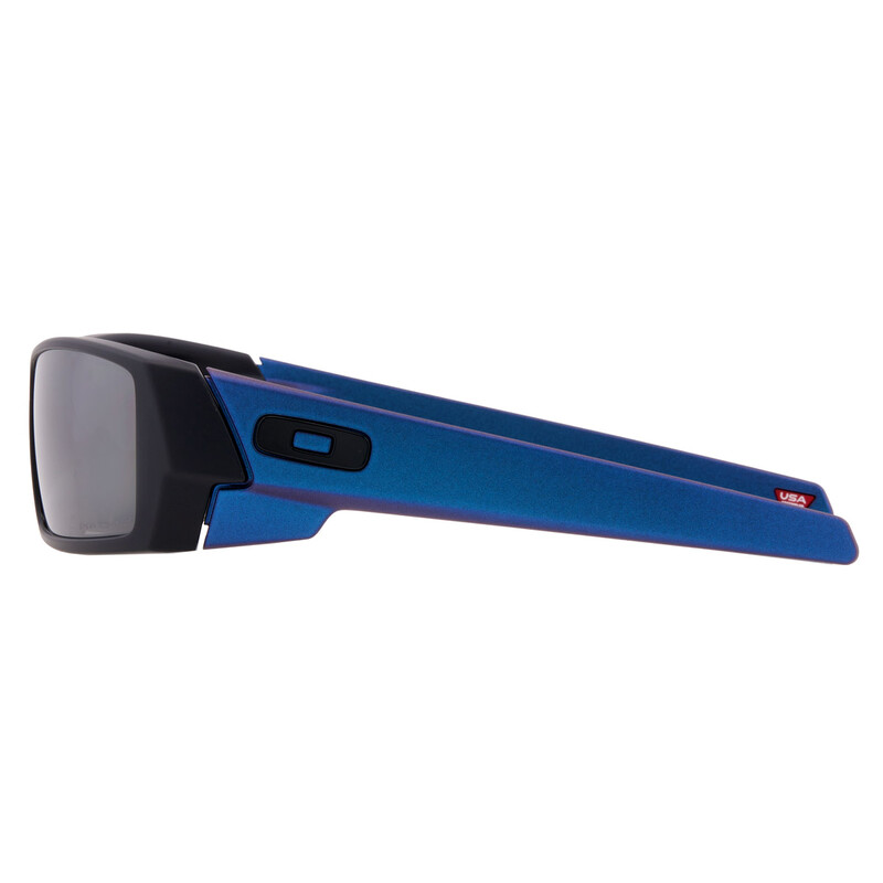 Oakley Gascan Prizm Black Polarized Wrap Men's Sunglasses OO9014