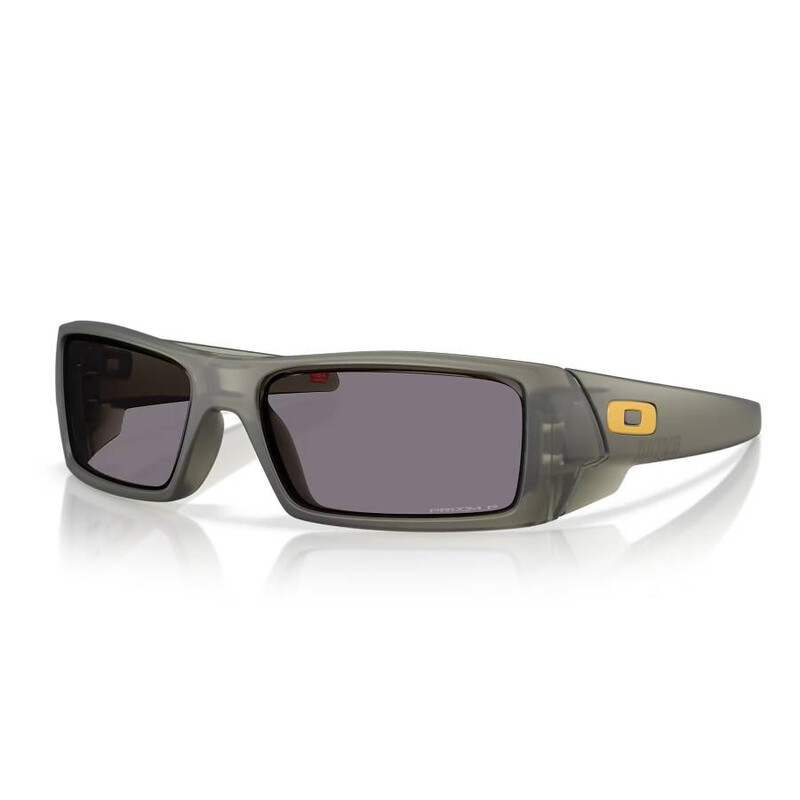 Oakley Gascan Prizm Grey Polarized Wrap Men's Sunglasses OO9014