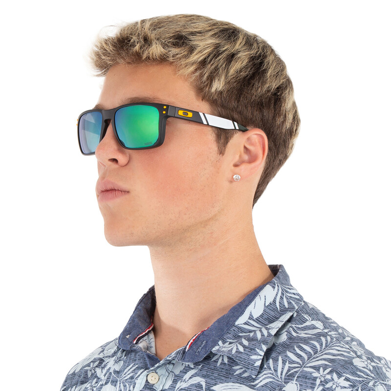 Oakley Holbrook Green Bay Packers Prizm Jade Square Men's