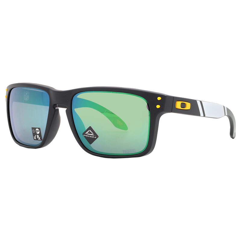 Oakley Holbrook Green Bay Packers Prizm Jade Square Men's