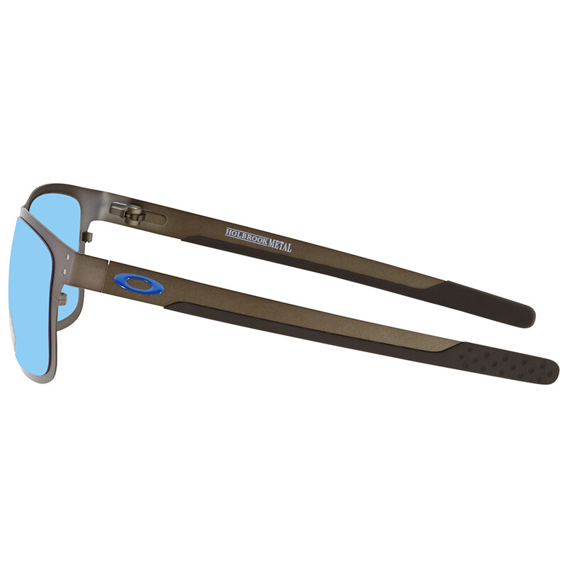 Oakley Holbrook Metal Polarized Prizm Sapphire Square Men's